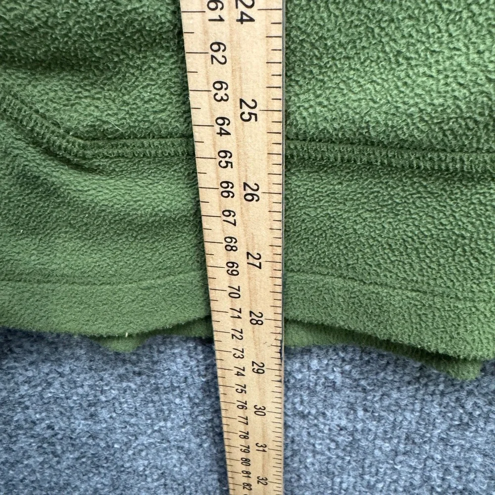 The North Face FlashDry Full Zip Jacket Mens XL‎ Green Brown Outdoor Fleece